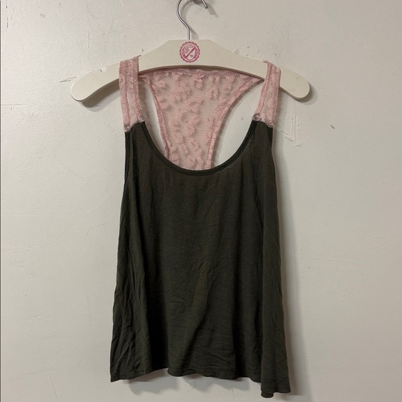 Charlotte Russe Tops - Charlotte Russe lace Back Tank Y2K